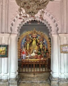 north kolkata durga puja list - sobhabajar rajbari